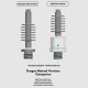 Dragon V2.0 HF Hotend - Alto Flujo - Súper preciso y Alta calidad - Gran disipación de calor y resistencia - Garganta cerámica