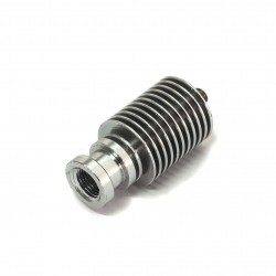 Disipador V6 con garganta integrada para PTFE y rosca M6 para extrusión Bowden