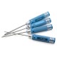 Juego de 4 destornilladores Allen métricos de 1,5 a 3 mm