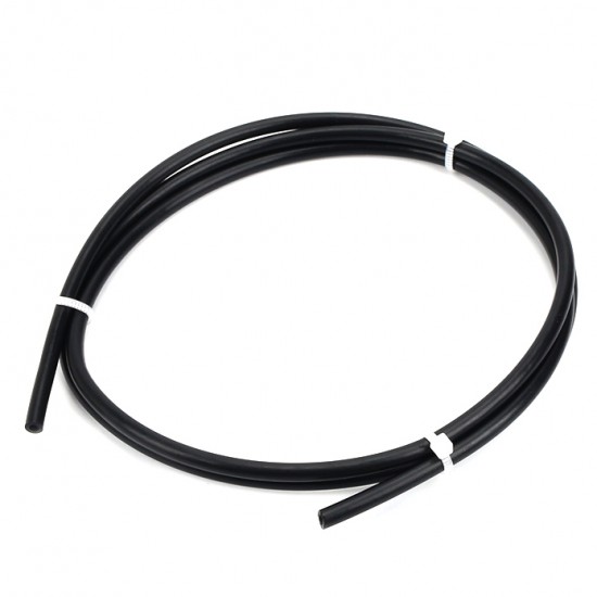 Tubo de teflón (PTFE) negro para filamento 1.75mm IØ 2MM / OØ 4MM - 10cm