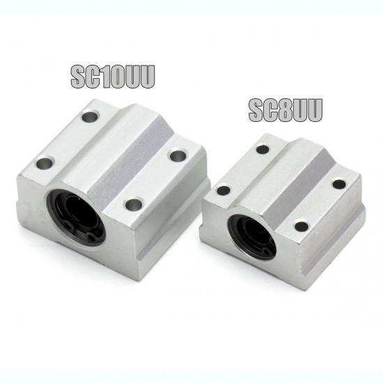 SC12UU Lineal bearing with aluminum bracket