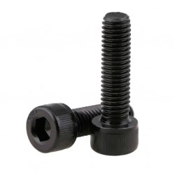 Tornillo Allen DIN 912 / ISO 4762 de cabeza cilíndrica – Acero 8.8 pavonado