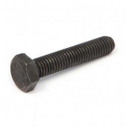 Tornillo hexagonal DIN 933 / ISO 4017 de acero 8.8 pavonado
