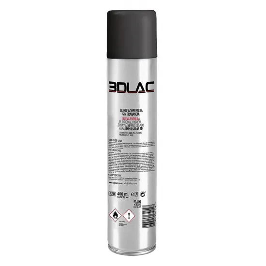 3DLAC 3D printing bed adhesive spray – 400ml