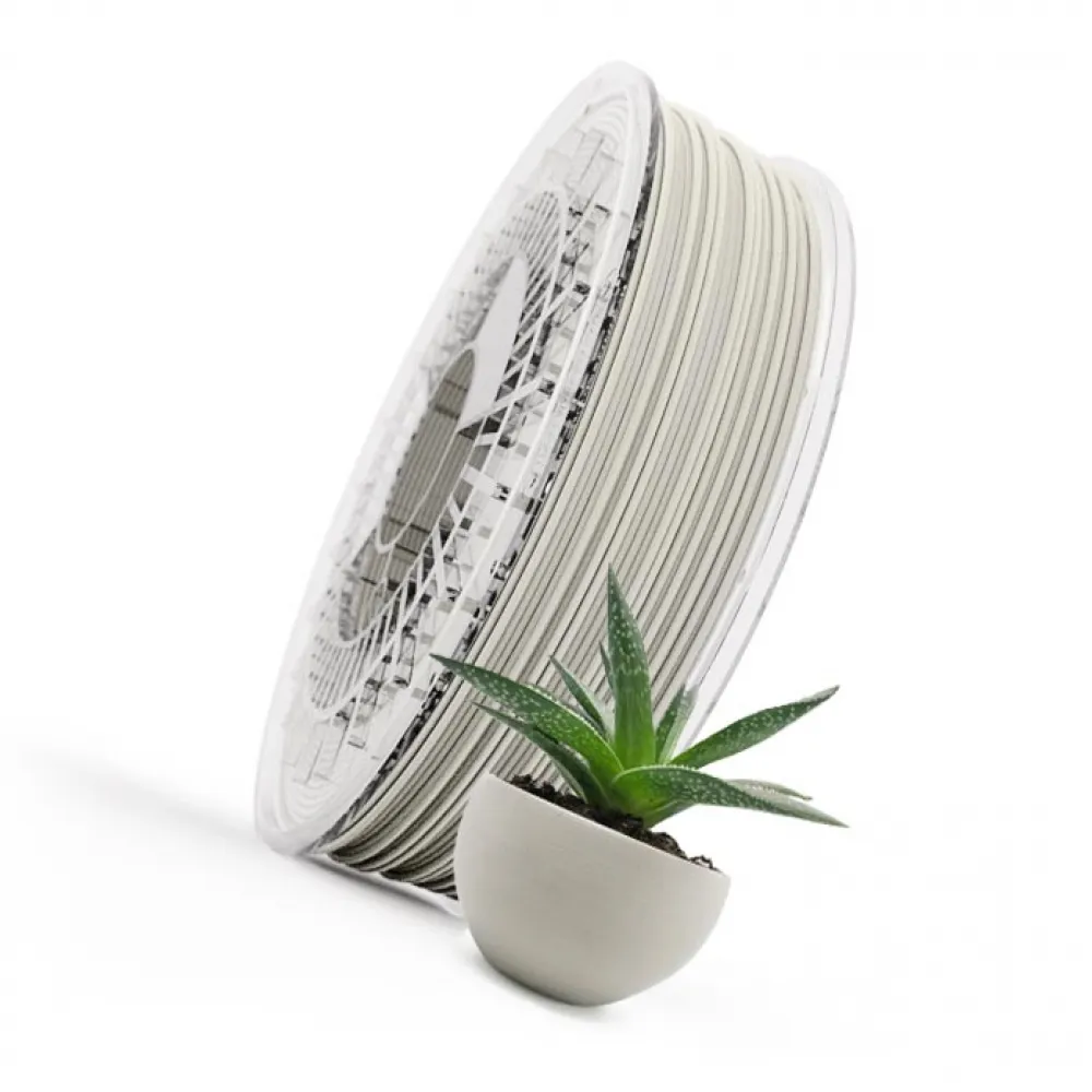 Bobina de 500 gramos de Recreus Filaflex Purifier TPU 82A en color Mineral