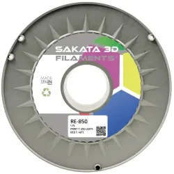 Filamento reciclado Sakata 3D RE-850 — PLA 850 de producción recuperada, 1,75 mm, 1 kg