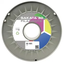 Filamento Sakata 3D RE-ABS reciclado — 1,75 mm, 1 kg y color variable