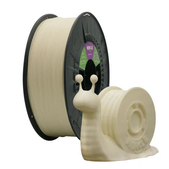 Filamento WINKLE PLA HD Glow Verde Alien fosforescente 1,75 mm – 300 g o 1 kg