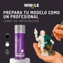 Spray de imprimación acrílica WINKLE para impresión 3D — 400 ml