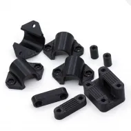 Piezas impresas de PETG para el eje Y de HTA3D 3DSteel V2
