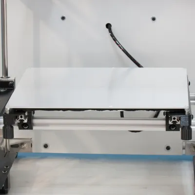 Gran cama caliente de 329 x 329mm / 400 x 400 mm de aluminio