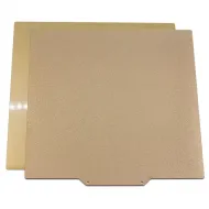 Lámina flexible de acero con PEI por ambas caras de 235 × 235 mm