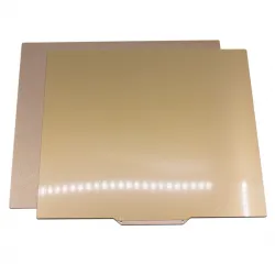 Lámina flexible de acero con PEI por ambas caras de 300 × 300 mm