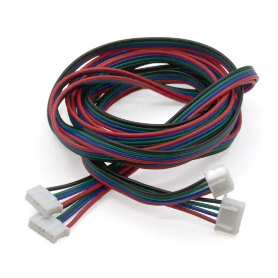 Cable para motor paso a paso NEMA 17 PH2.0–XH2.54 de 4 pines – 2 m