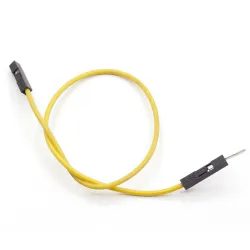 Cable Dupont 1 pin Macho-Hembra 15 cm | Paso 2,54 mm