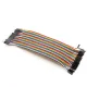Cable Dupont 1 pin Macho-Hembra 15 cm | Paso 2,54 mm