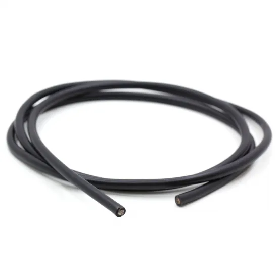 Cable flexible de silicona 12 AWG negro – cobre estañado, 1 m