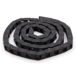 Cadena portacables cerrada de nylon 7 × 7 mm – longitud 1 m