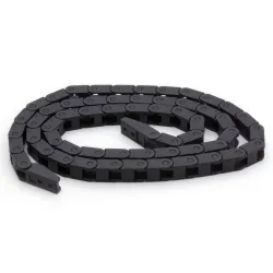 Cadena portacables cerrada de nylon 7 × 7 mm – longitud 1 m