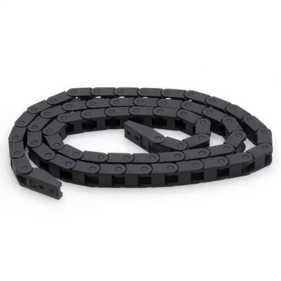 Cadena portacables cerrada de nylon 7 × 7 mm – longitud 1 m