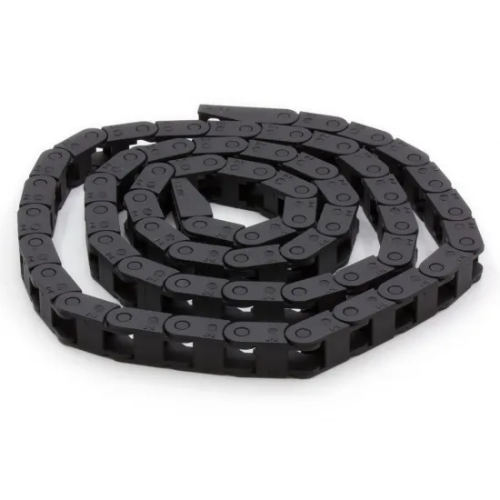 Cadena portacables cerrada de nylon 7 × 7 mm – longitud 1 m