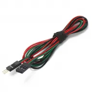 Cable Dupont 3 pines Macho-Hembra 70 cm | Paso 2,54 mm