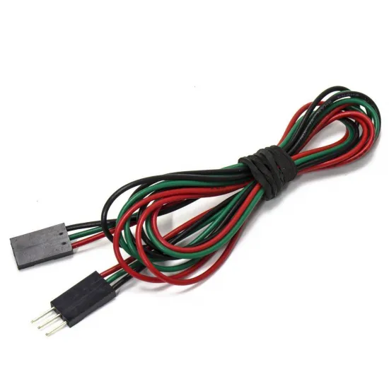 Cable Dupont 3 pines Macho-Hembra 70 cm | Paso 2,54 mm