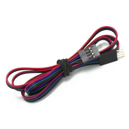 Cable Dupont 4 pines Macho-Hembra 70 cm | Paso 2,54 mm