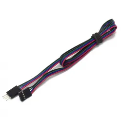 Cable Dupont 4 pines Macho-Hembra 70 cm | Paso 2,54 mm
