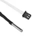 Termistor NTC 100K Beta 3950 encapsulado de 3 mm con cable de 1 m y conector XH