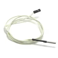 Termistor NTC 100K Beta 3950 encapsulado de 3 mm con cable de 1 m y conector Dupont