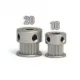Polea GT2 de 20 dientes para correa de 6 mm y eje de 5 mm