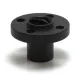 Tuerca POM T8×8 con brida para husillo trapezoidal de 8 mm