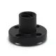 Husillo trapezoidal TR8×8 de Ø8 mm con tuerca de latón o POM – Longitud a elegir