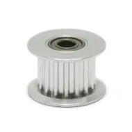 Polea loca dentada GT2 16T con rodamiento para correa de 6 mm, DI 3 mm