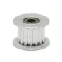 Imagen de Polea loca dentada GT2 16T con rodamiento para correa de 6 mm, DI 3 mm