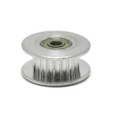 Polea loca dentada GT2 20T con rodamiento para correa de 6 mm, DI 3 mm