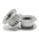 Polea loca dentada GT2 20T con rodamiento para correa de 6 mm, DI 5 mm
