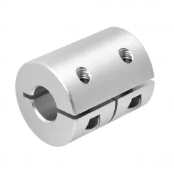 Acoplador rígido de manga 5 mm a 8 mm de aluminio
