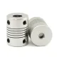 Acoplador flexible 5 mm a 8 mm para husillo del eje Z - Aluminio