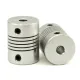 Acoplador flexible 5 mm a 5 mm para husillo del eje Z - Aluminio