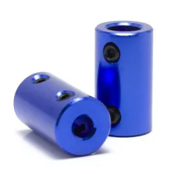 Acoplador rígido 5 mm a 8 mm de aluminio para eje y husillo