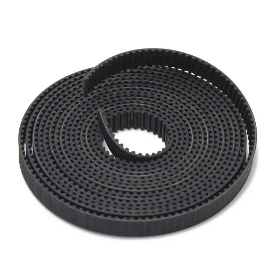 Correa dentada GT2 de 6 mm reforzada con fibra de vidrio, 1 m
