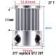 Polea motriz Mellow 1,5GT 27T para correa de 10 mm · eje 5 mm