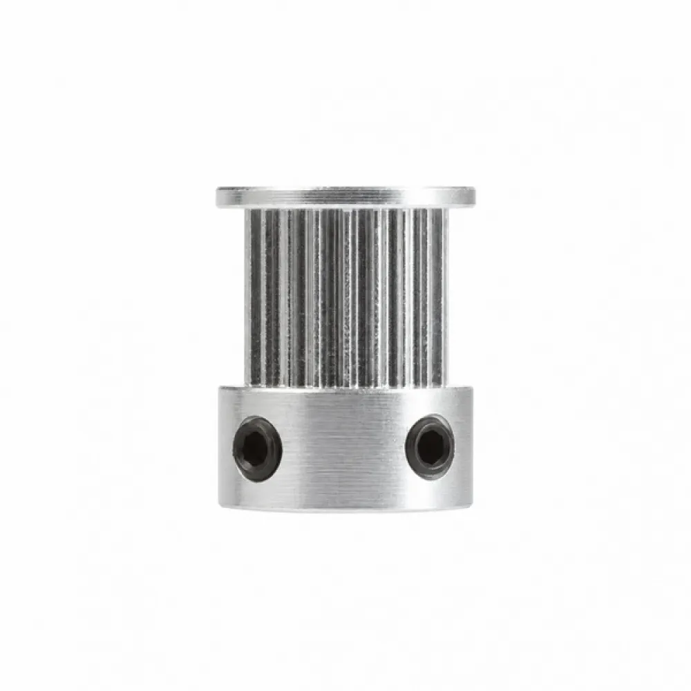Polea motriz Mellow GT2 de 20 dientes para correa de 9/10 mm, vista frontal