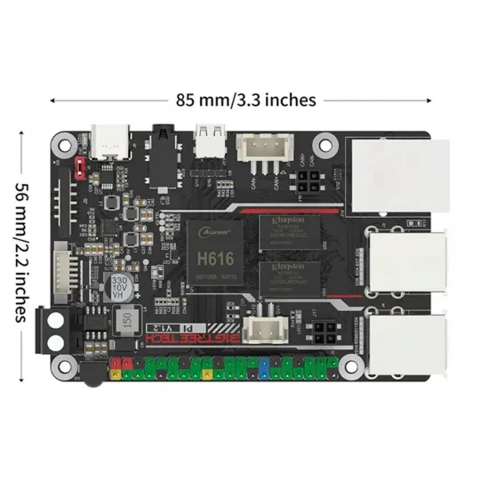 BTT PI V1.2 - Reemplazo de Raspberry Pi - 12/24V