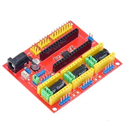 CNC Shield V4 para Arduino Nano - 3 ejes, GRBL, A4988 y DRV8825