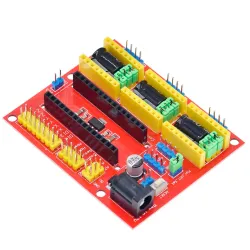 CNC Shield V4 para Arduino Nano - 3 ejes, GRBL, A4988 y DRV8825