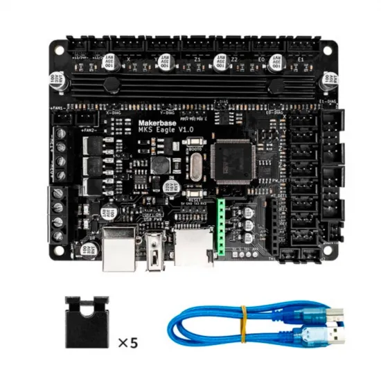 MKS Eagle V1.0 - placa 32 bits STM32F407 con 5 TMC2209 UART integrados
