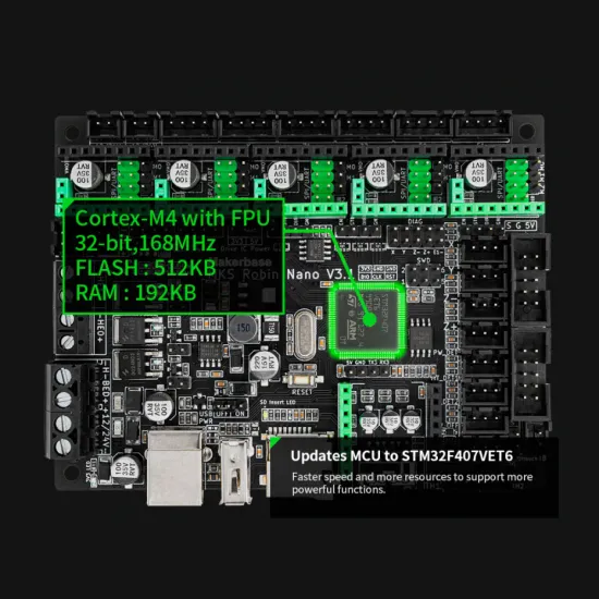 Robin Nano - placa de 32 bits - 12V / 24V